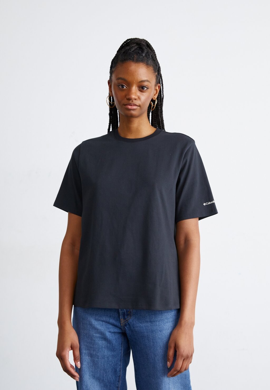 

Футболка с принтом ALPINE WAY GRAPHIC TEE Columbia, цвет black