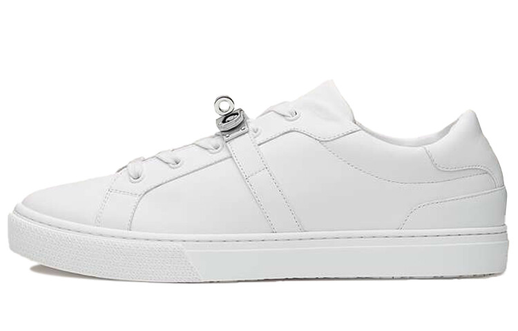 

Дневные кроссовки HERMES Белый/Серебристый