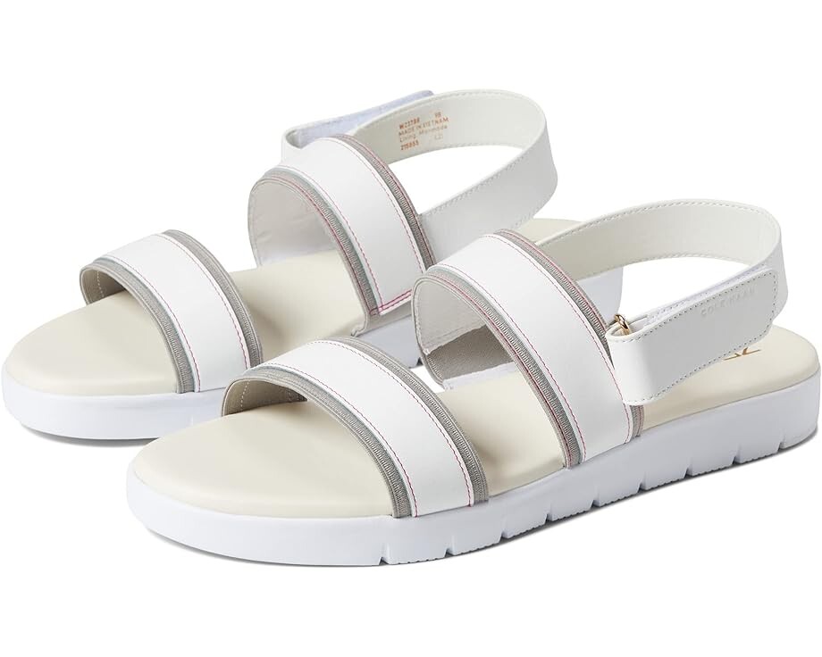 Сандалии Cole Haan Zerogrand Flat Double Band Sandal, цвет Paloma Webbing