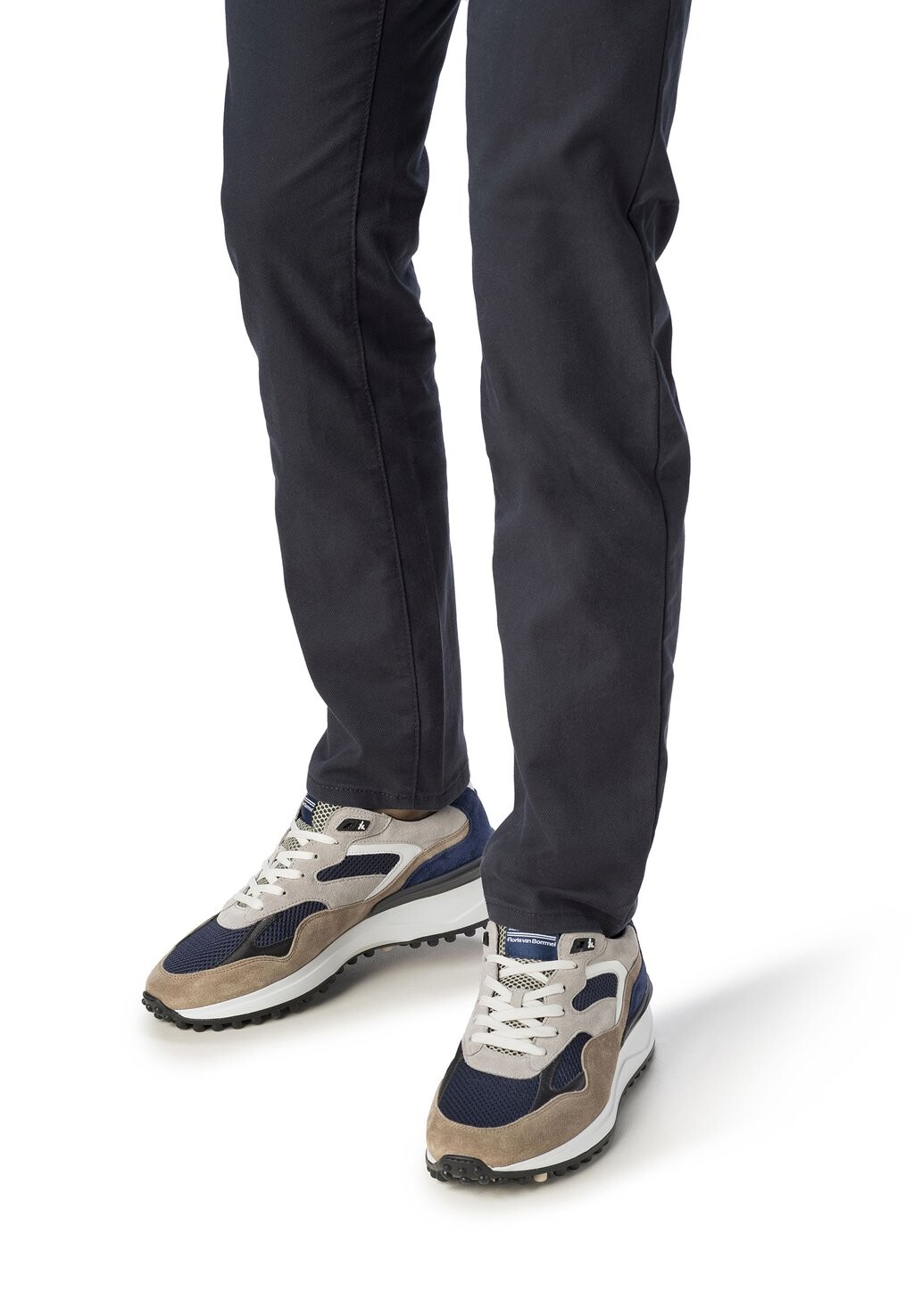 

Низкие кроссовки Noppi Floris van Bommel, цвет darkblue