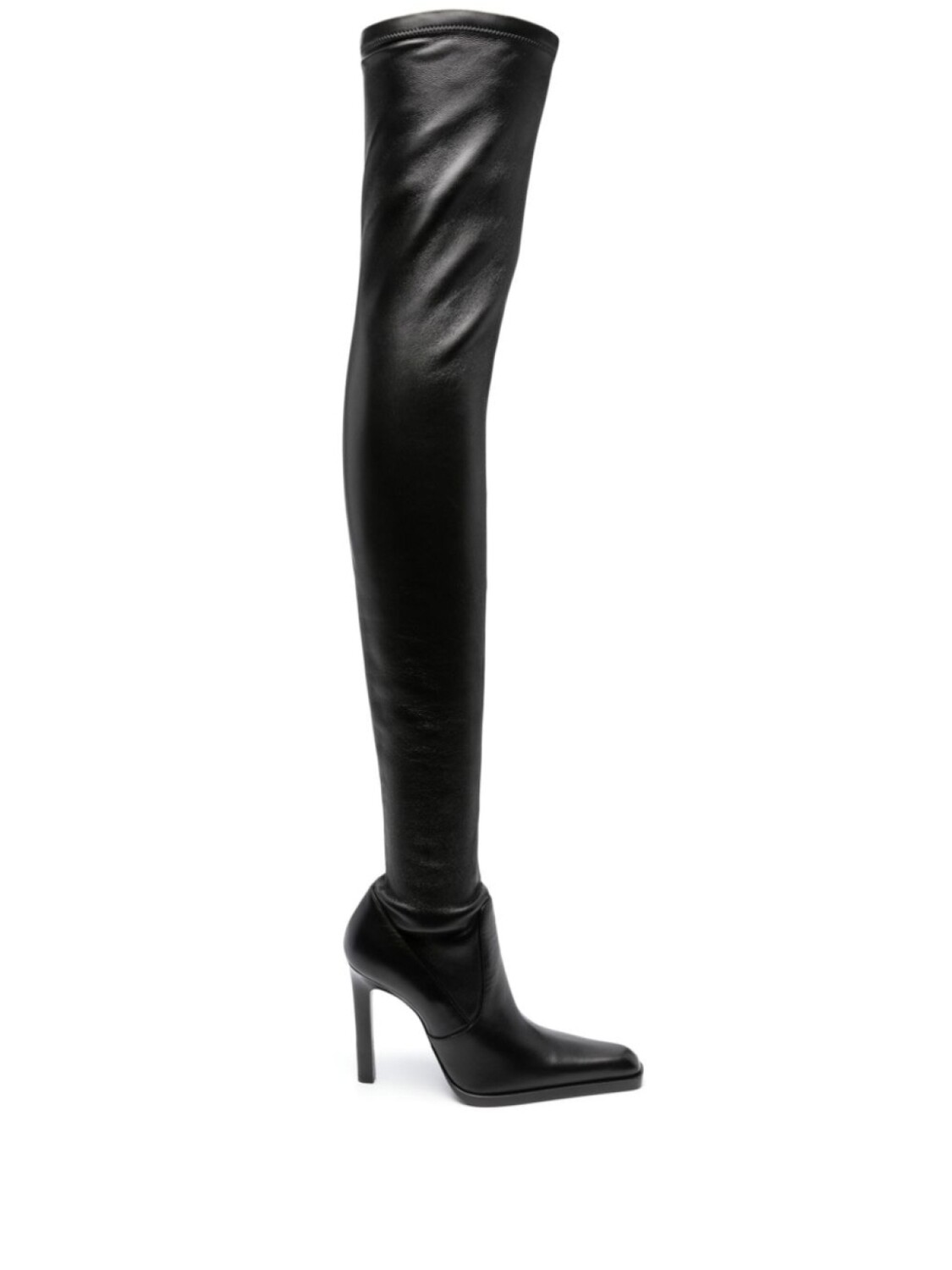 

Saint Laurent ботфорты на каблуке, черный
