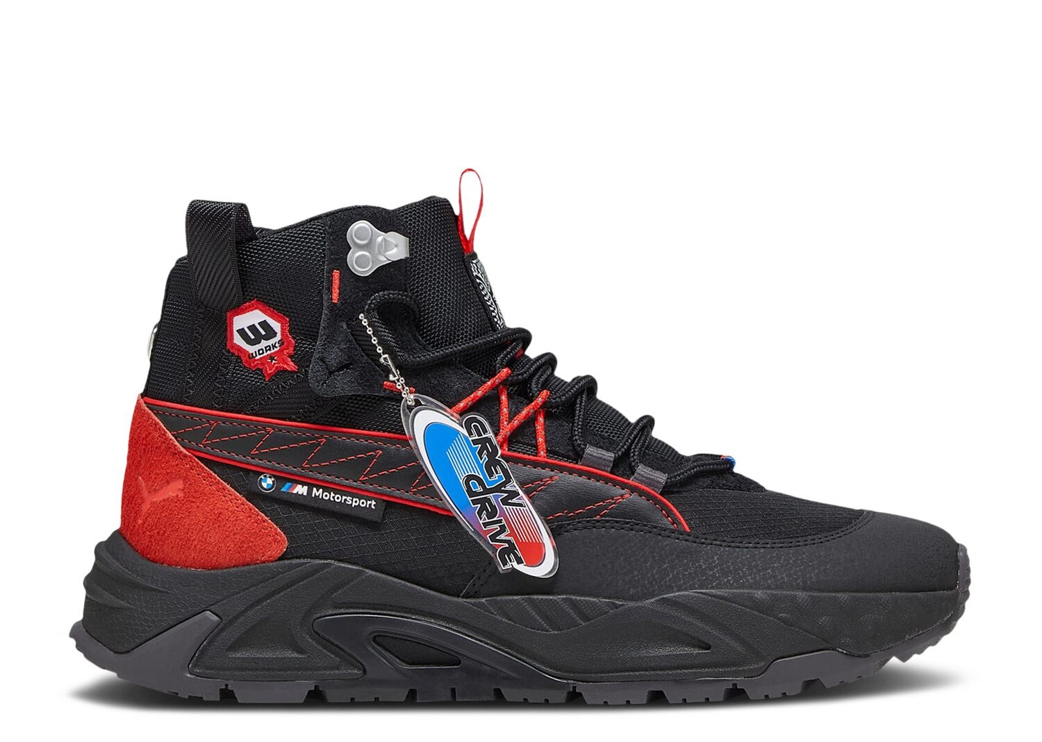 

Кроссовки Puma Bmw Motorsport X Rs-Trck Mid 'Garage Crews', черный