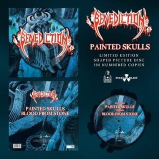 Виниловая пластинка Benediction - Painted Skulls/Blood from Stone