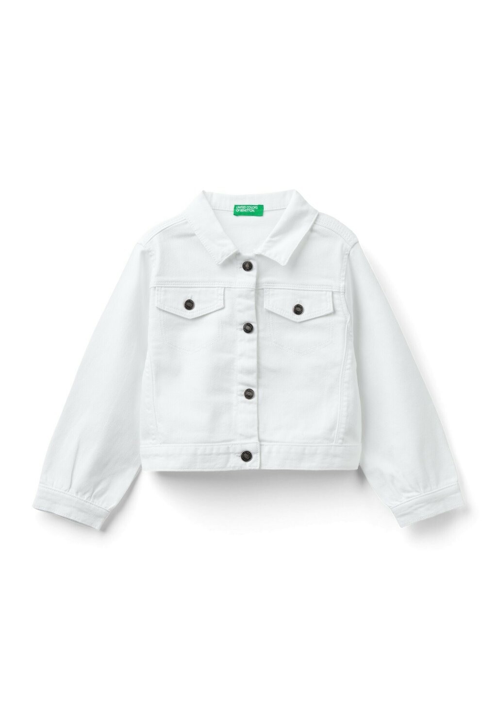 

Джинсовая куртка United Colors of Benetton, белый