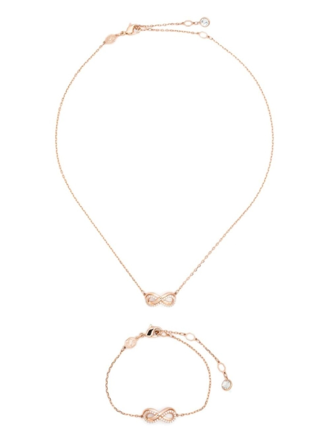 

Комплект Hyperbola с кристаллами Swarovski, розовый