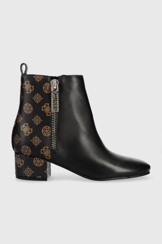 

Кожаные ботильоны Saeda Guess, черный