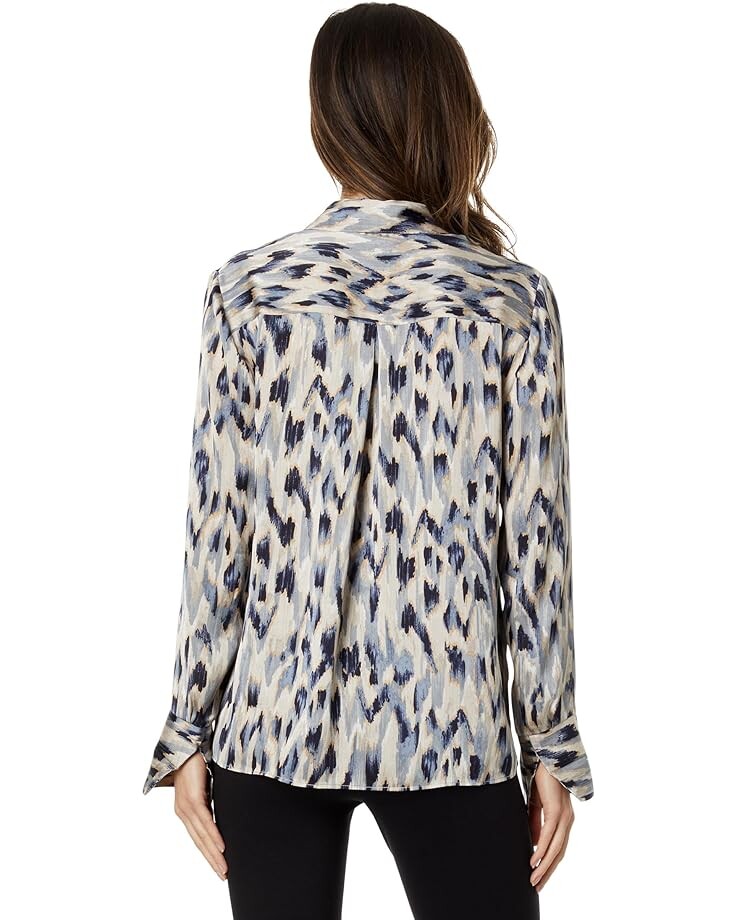 

Рубашка NIC+ZOE Misty Ikat Shirt, цвет Grey Multi