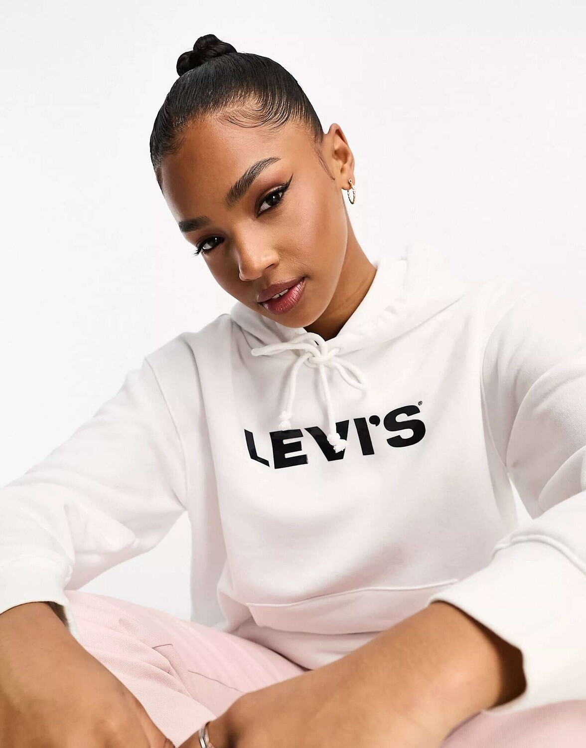 

Белая худи Levi's Ash с логотипом на груди, Белый