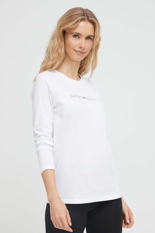 

Футболка с длинными рукавами Emporio Armani Underwear, белый
