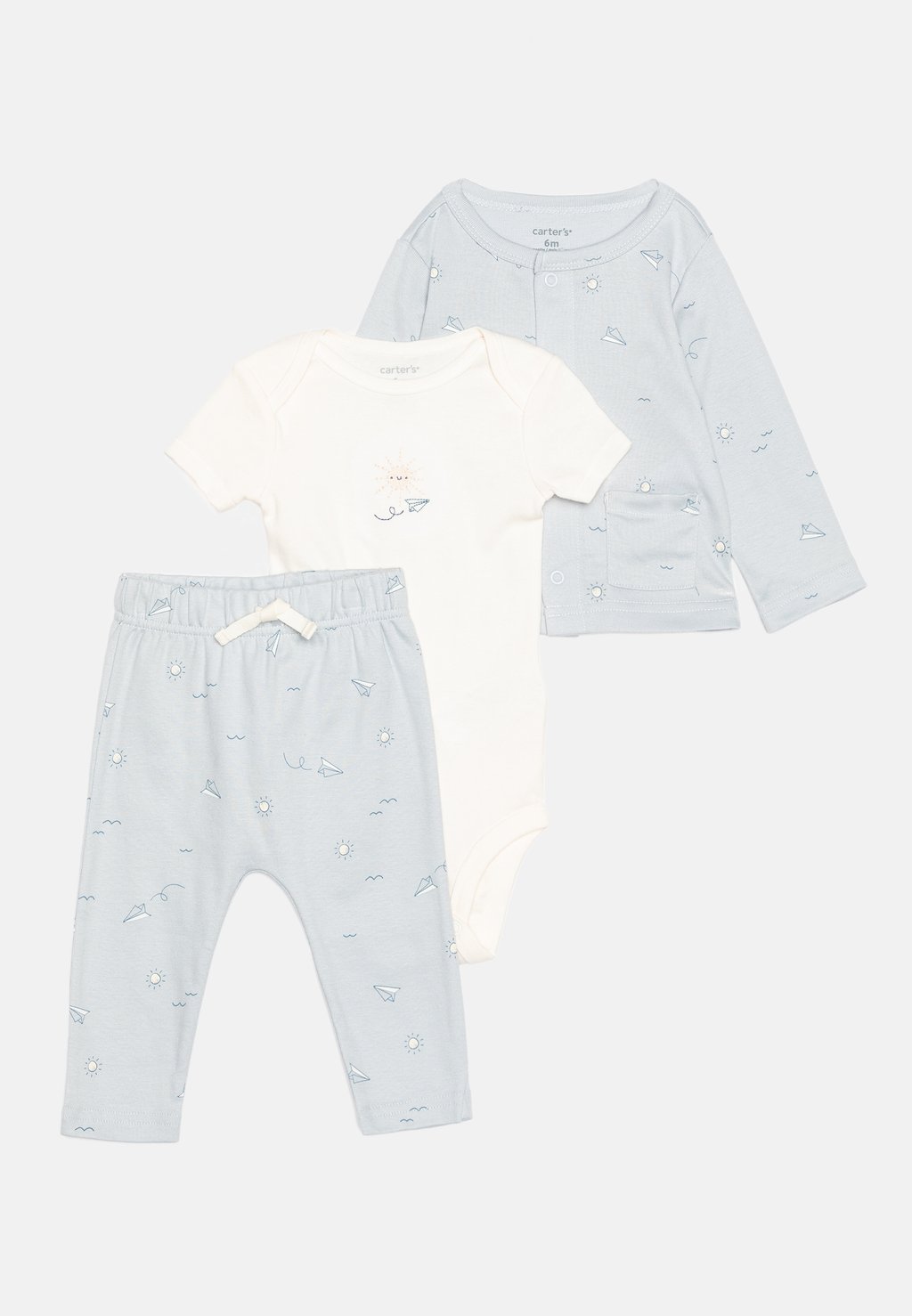 

Боди CARDI UNISEX SET Carter's, цвет blue