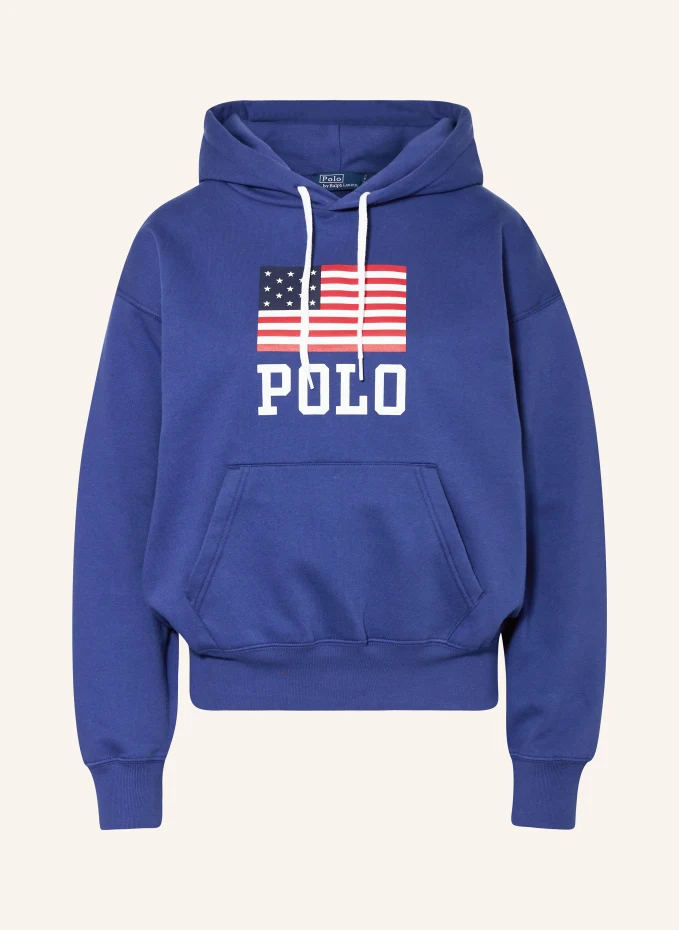 

Толстовка с капюшоном Polo Ralph Lauren, синий