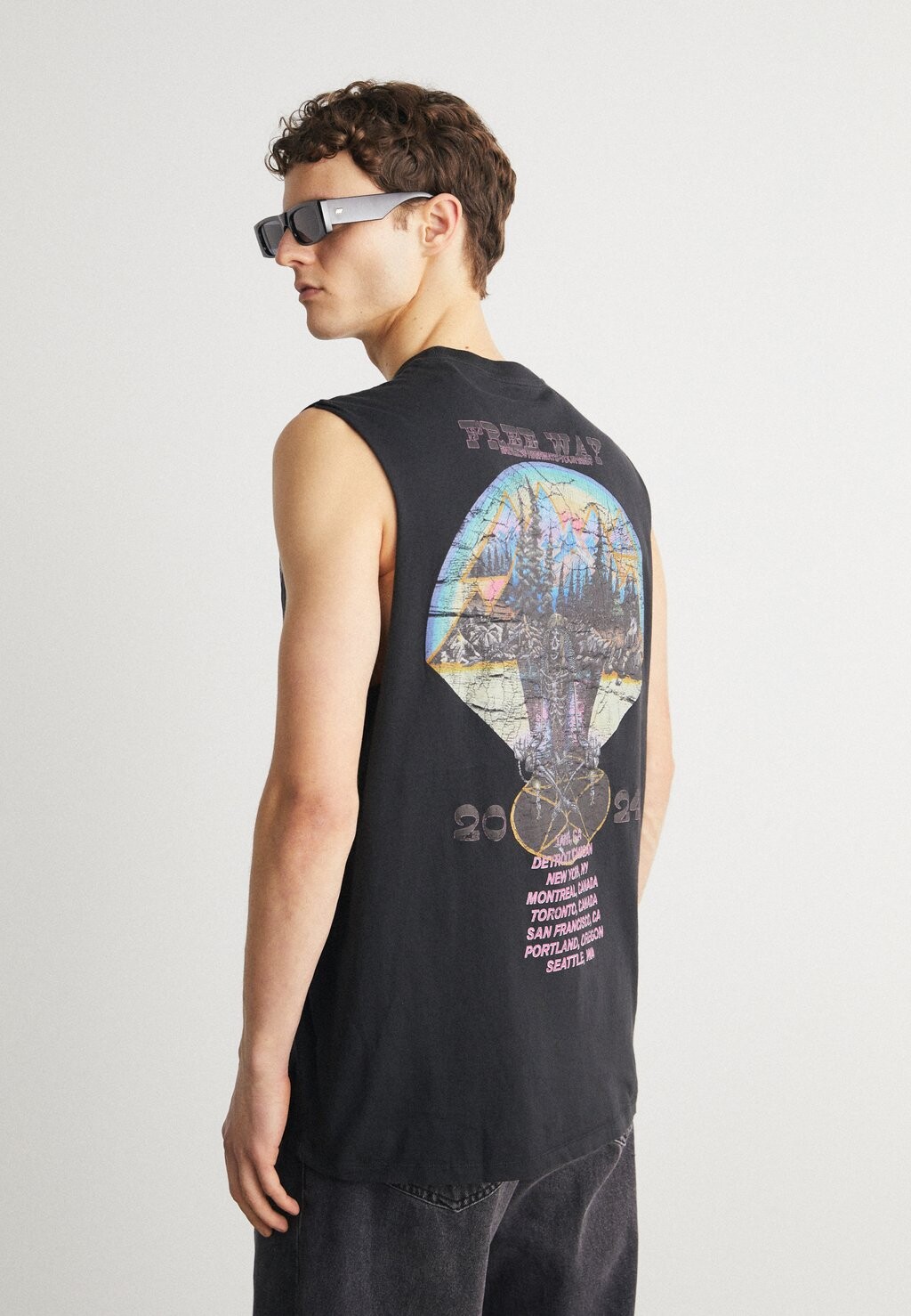 

Топ CHEECH AllSaints, черный