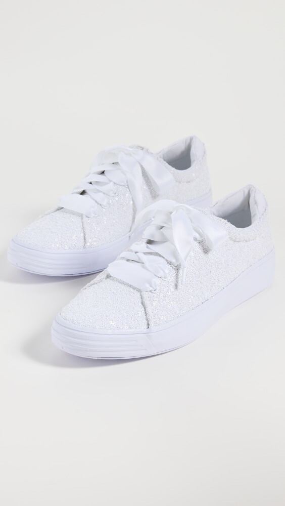 

Кроссовки Keds Alley Celebration Sequins, белый
