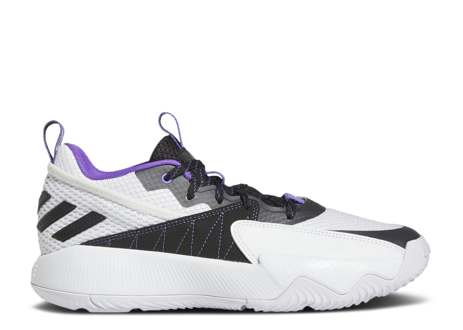 

Кроссовки adidas Dame Certified Extply 2.0 'White Purple Rush', белый