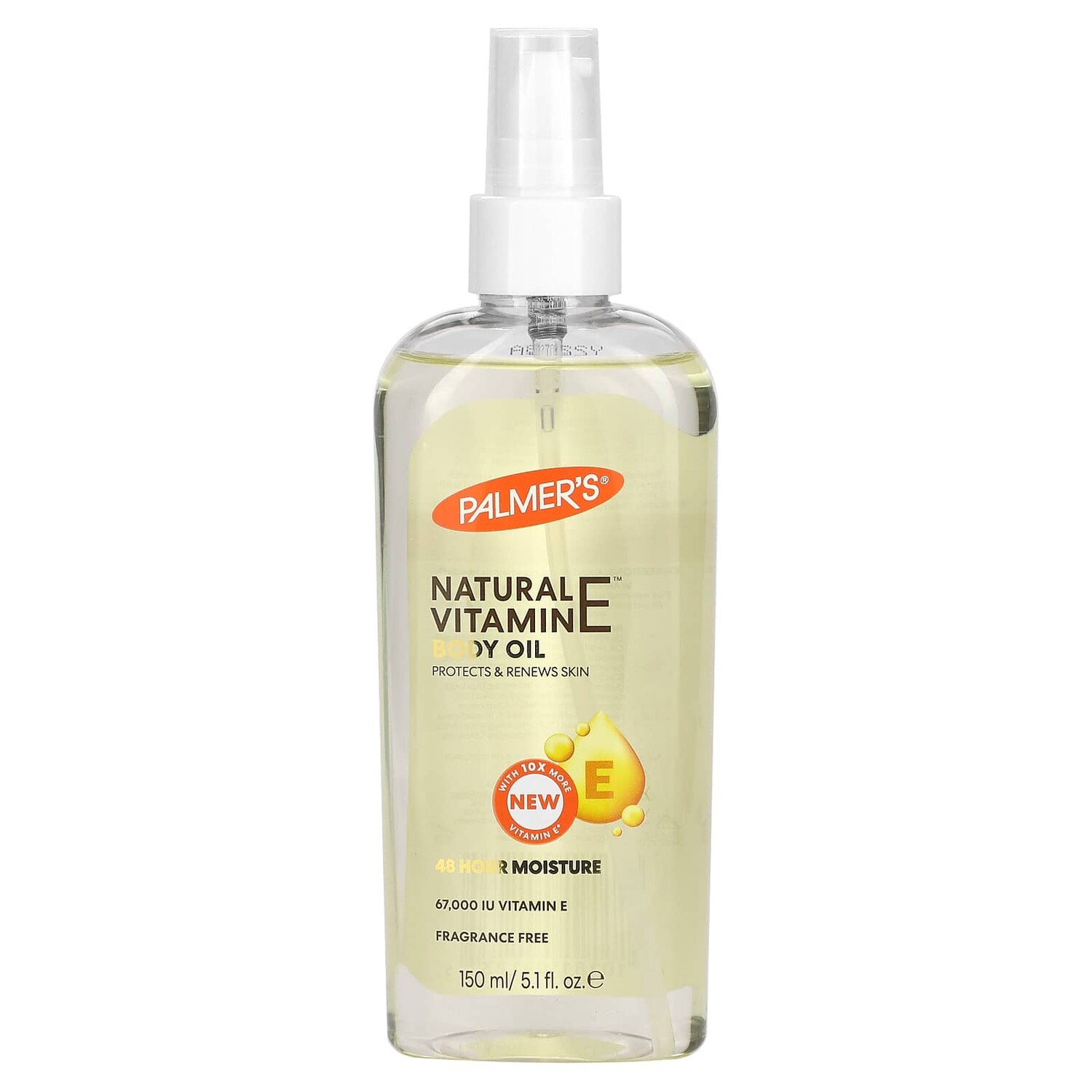 

Natural Vitamin E Body Oil, 5.1 fl oz (150 ml), Palmers