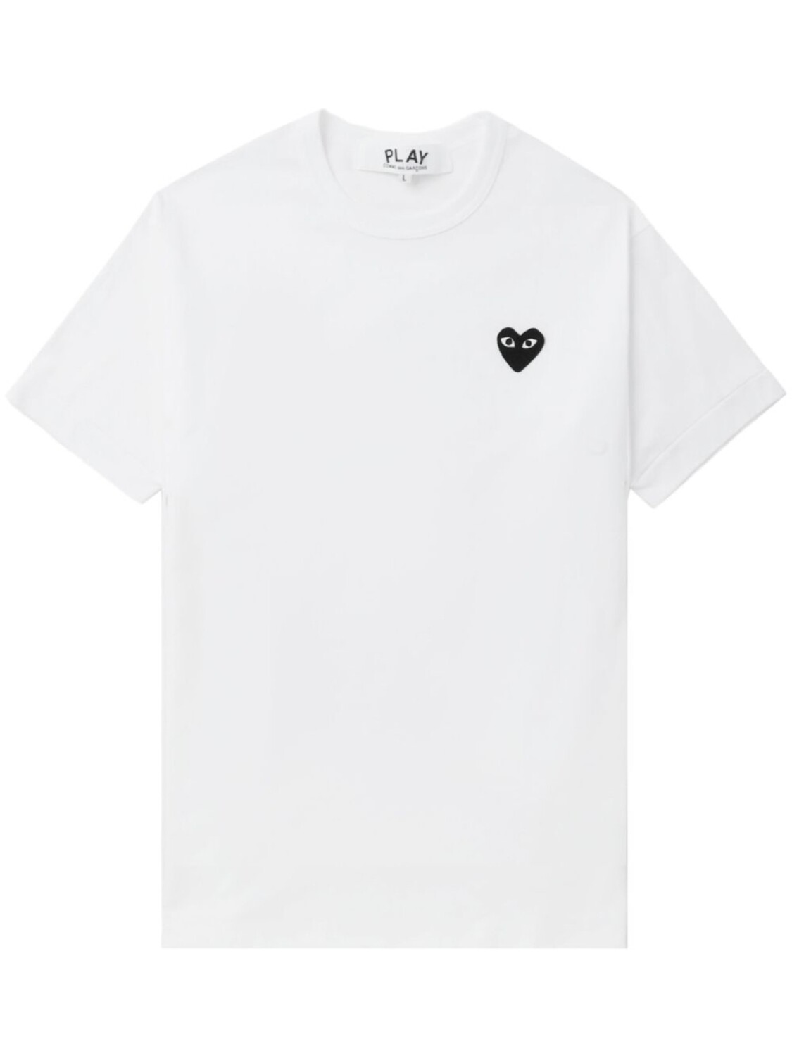 

Comme Des Garçons Play футболка с логотипом, белый