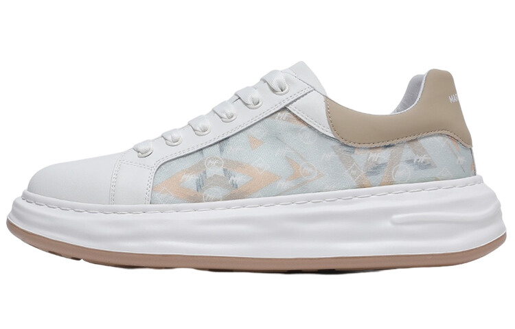 

Кеды мужские, обувь для скейтбординга низкая Fairwhale, цвет White/Beige