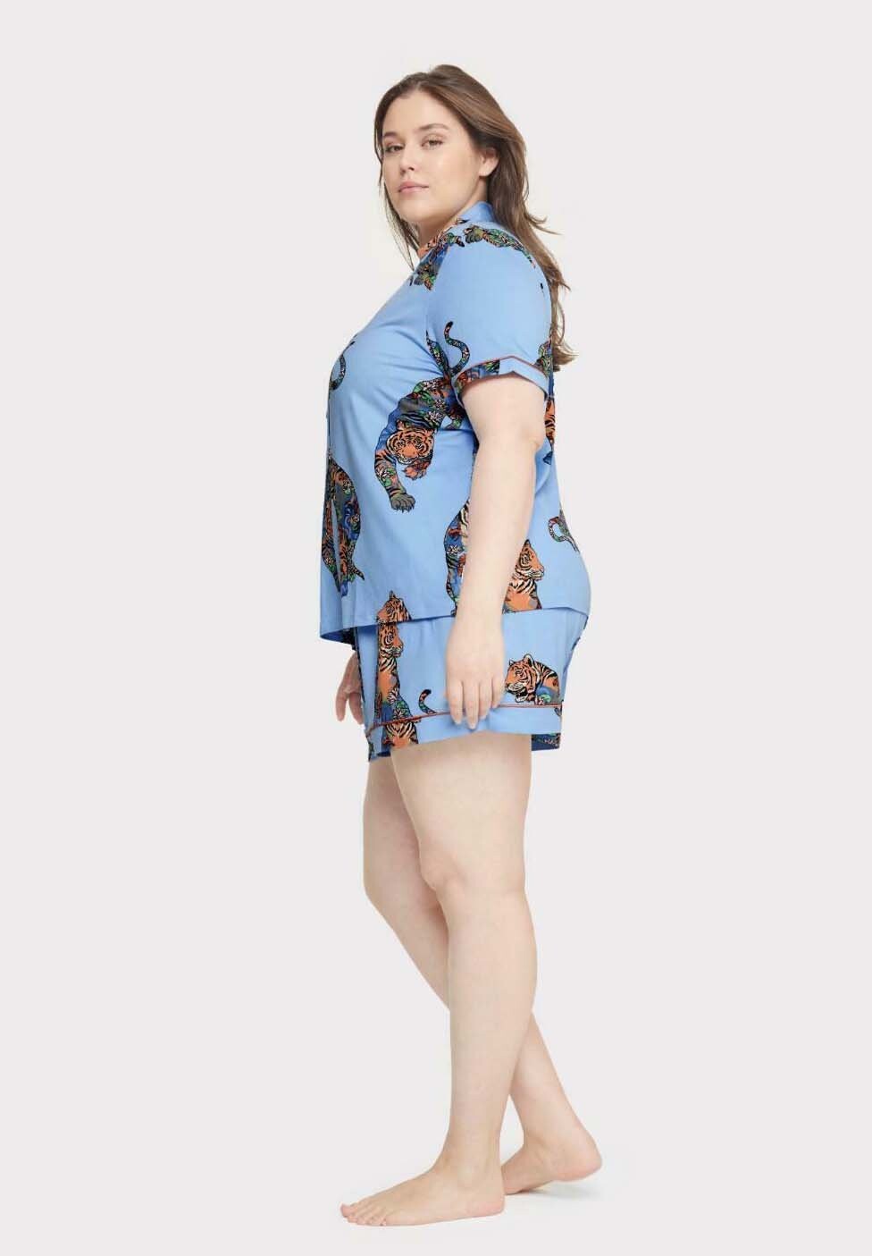 

Пижамный комплект LOTUS TIGER PRINT SET Chelsea Peers, синий