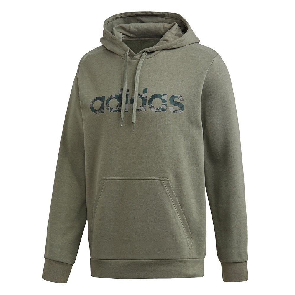 

Худи adidas Essentials Camo Linear, зеленый