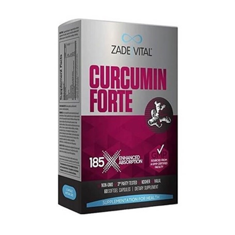 

Zade Vital Curcumin Forte 1000 мг 40 травяных капсул