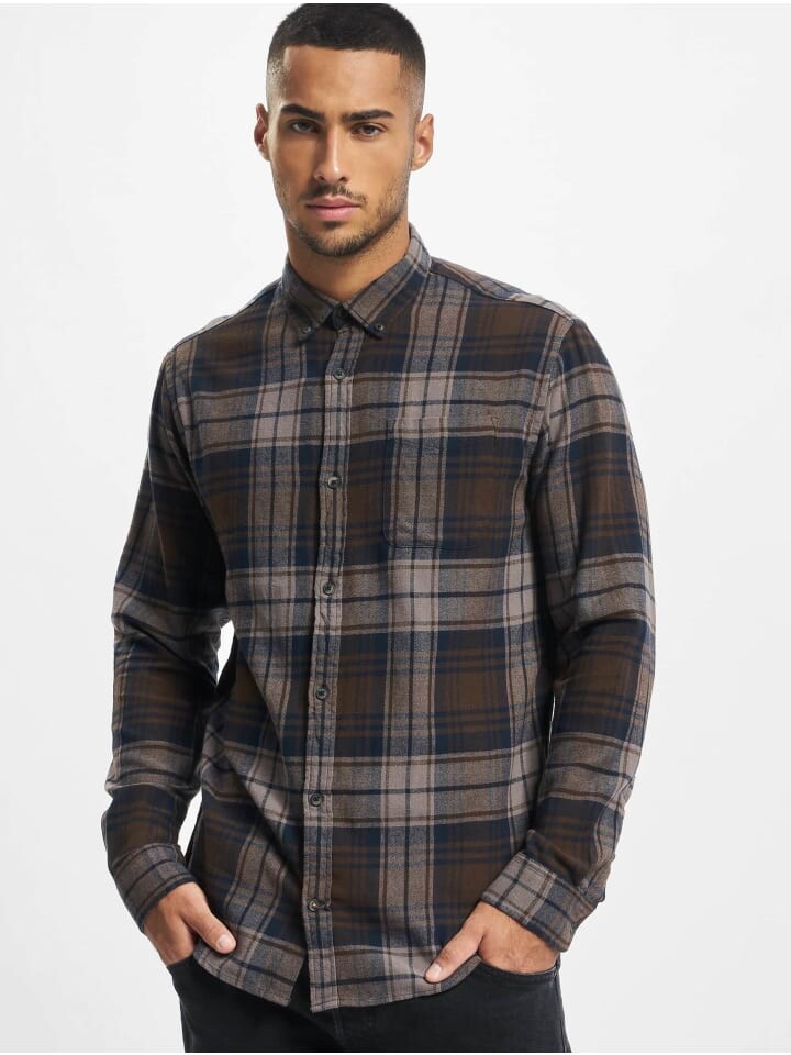 

Футболка Jack & Jones Flannel Hemd, коричневый