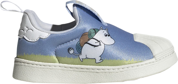 

Кроссовки Moomin x Superstar 360 I 'Moomintroll', синий