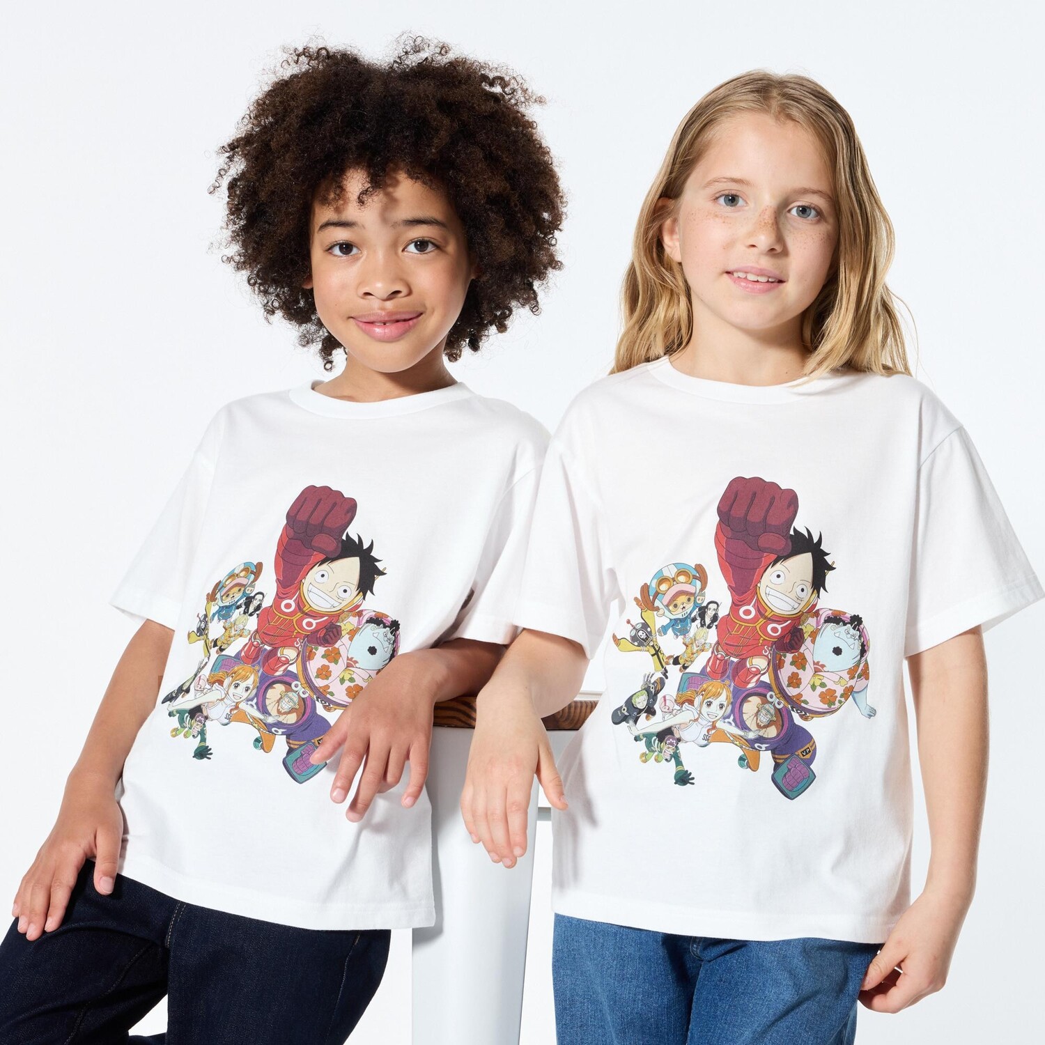 

Футболка с принтом UT ONE PIECE Anime 25th Child UNIQLO, белый