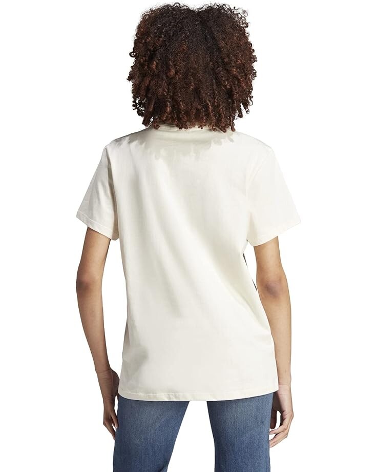 

Футболка Adidas Trefoil Monogram Infill T-Shirt, цвет Wonder White