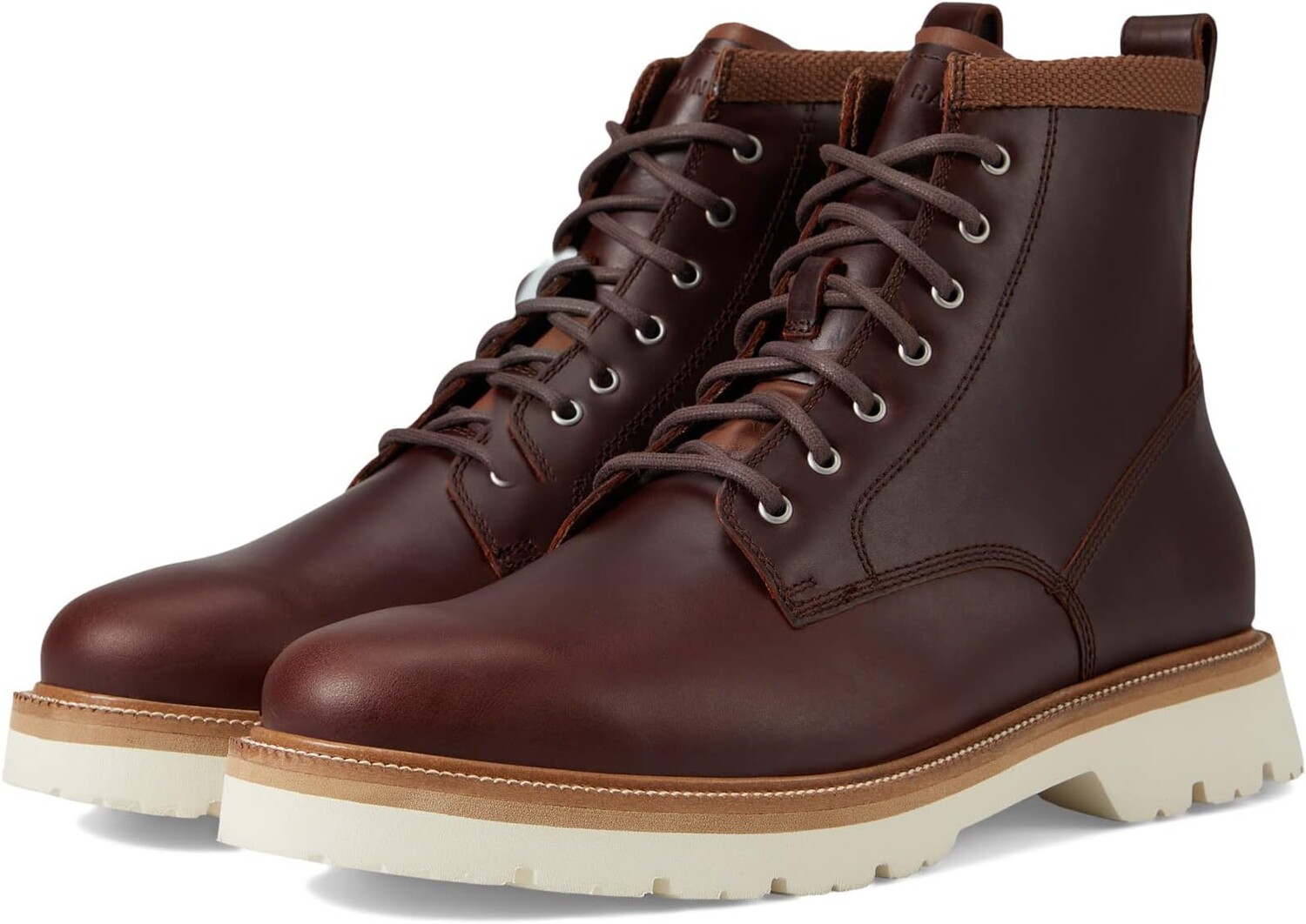 

Ботинки на шнуровке American Classics Plain Toe Boot Waterproof Cole Haan, цвет Woodbury/Egret Waterproof