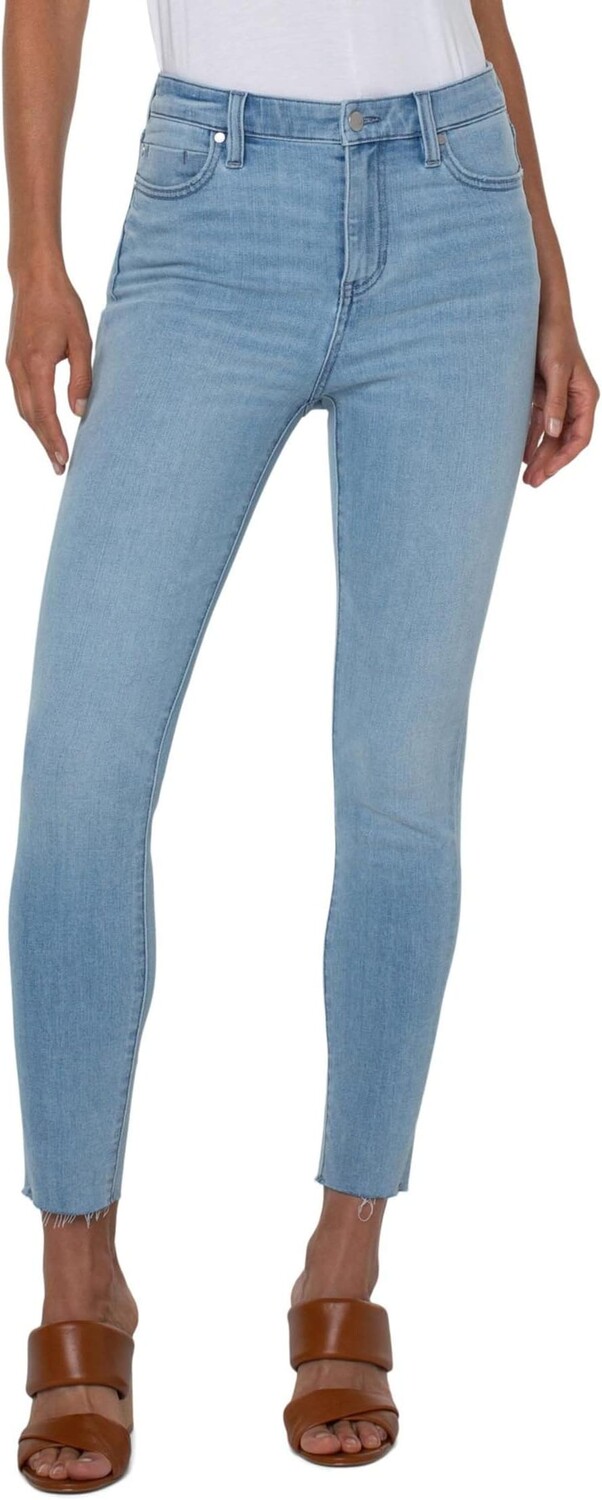 

Джинсы Abby High-Rise Ankle Skinny Cut Hem in Keniston Liverpool Los Angeles, цвет Keniston