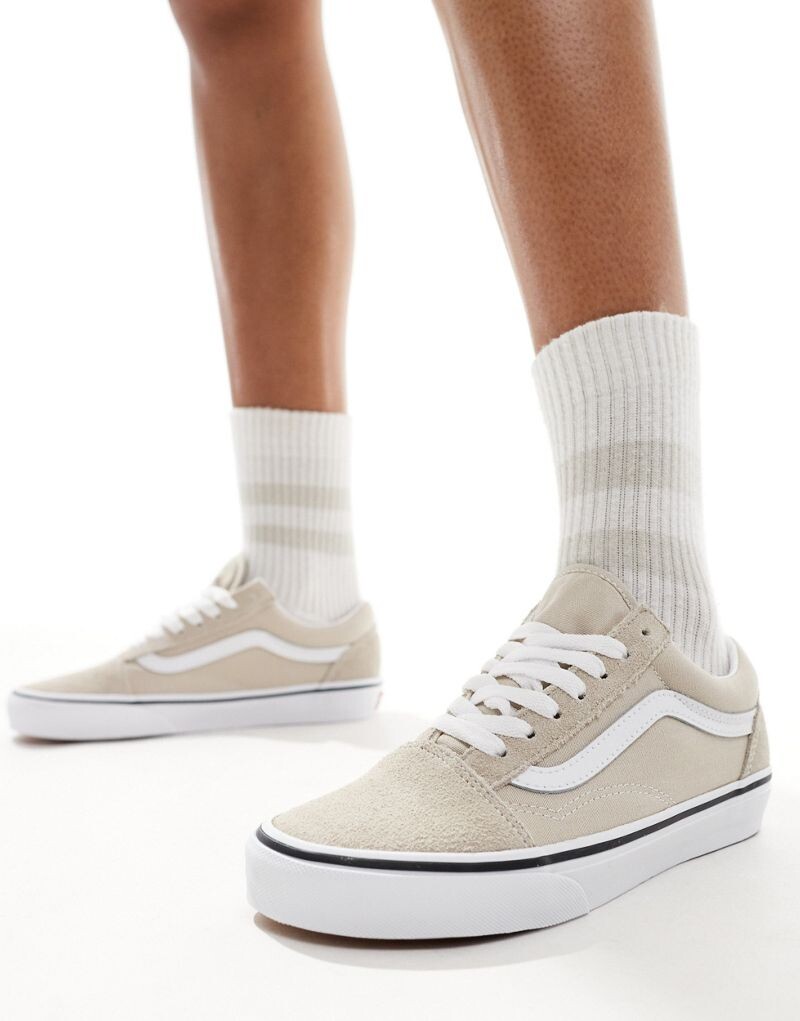 

Бежевые кроссовки Vans Old Skool