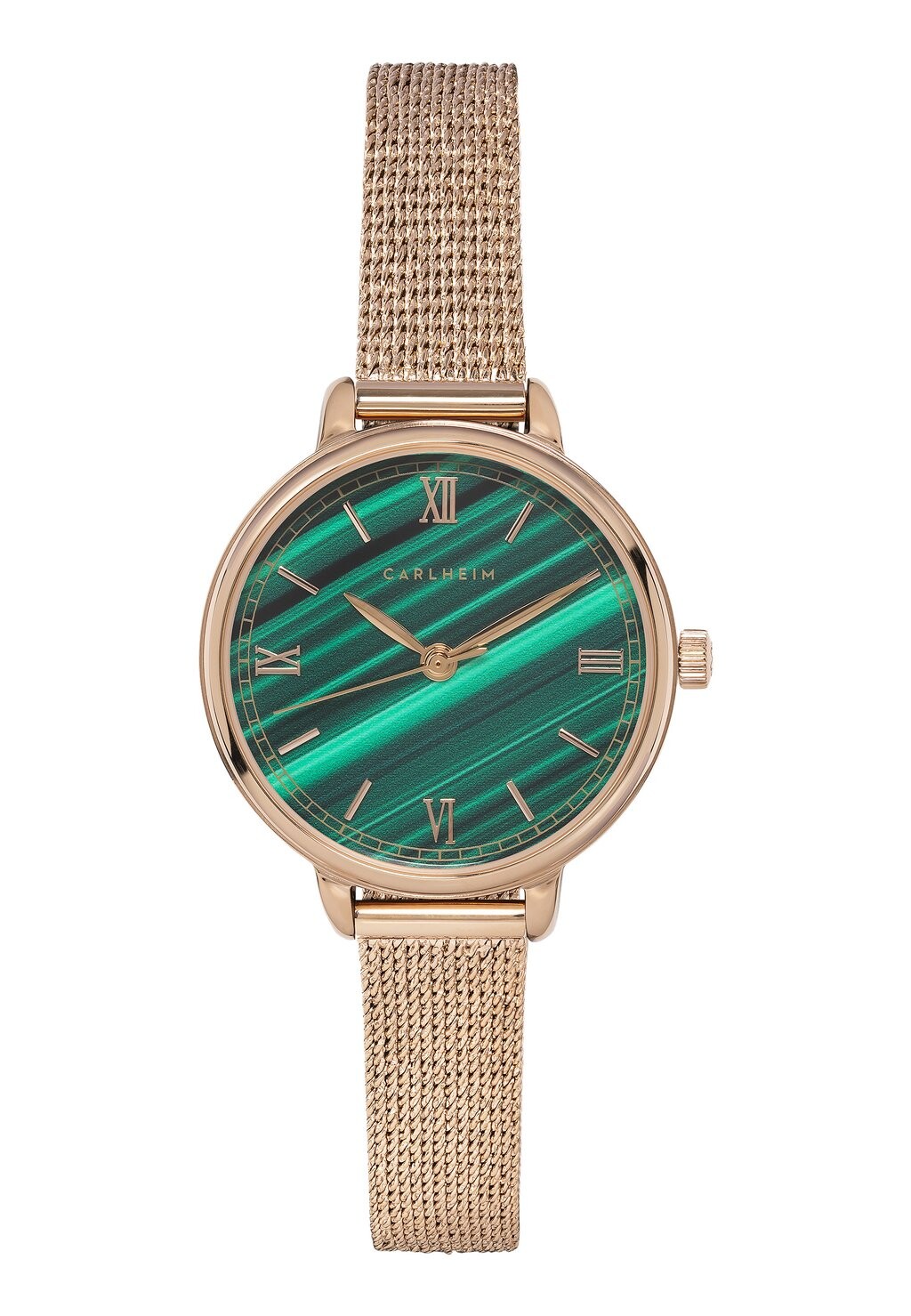 

Часы Carlheim, цвет rose gold green rose gold