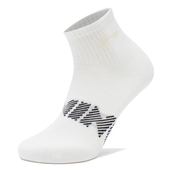 

Носки с логотипом короткие носки Li-Ning, белый