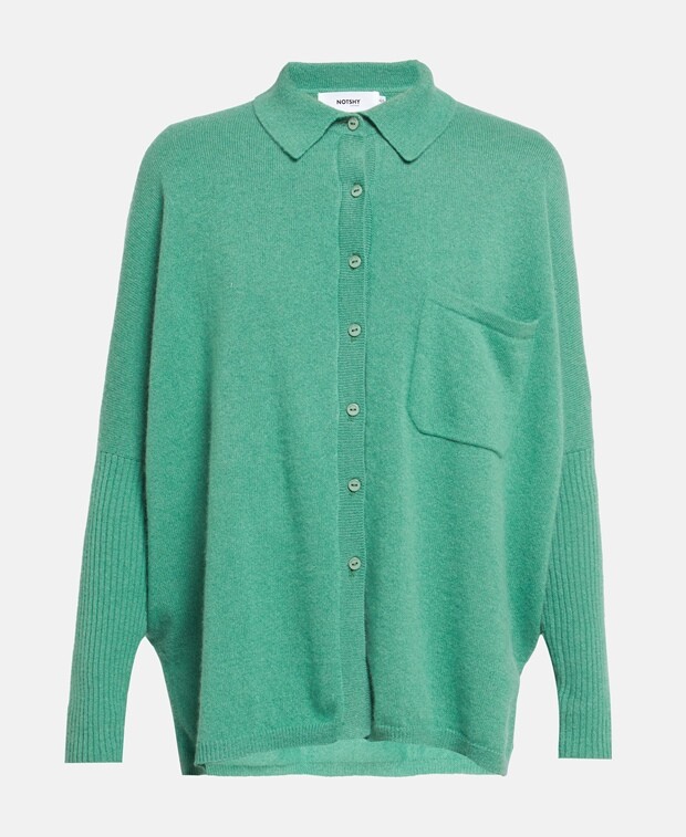 

Кашемировый кардиган Notshy Cashmere, серо-коричневый