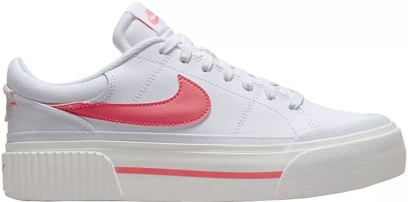

Женские кроссовки для подъема Nike Court Legacy, белый/коралловый