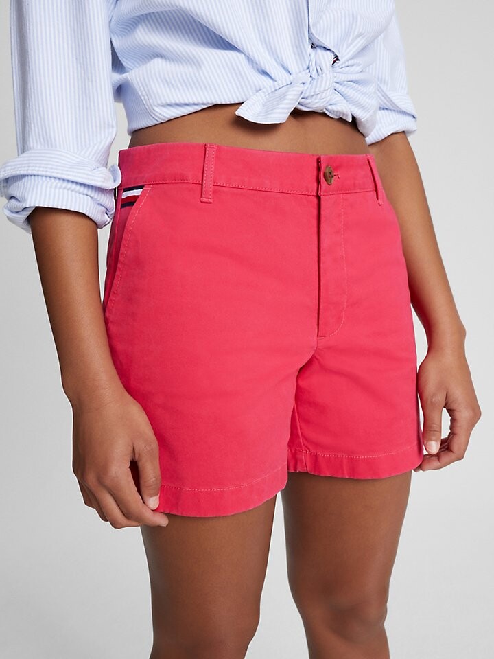 

Сплошной 5 дюймов, короткий Tommy Hilfiger