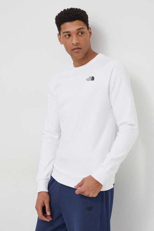 

Хлопковая толстовка The North Face, белый