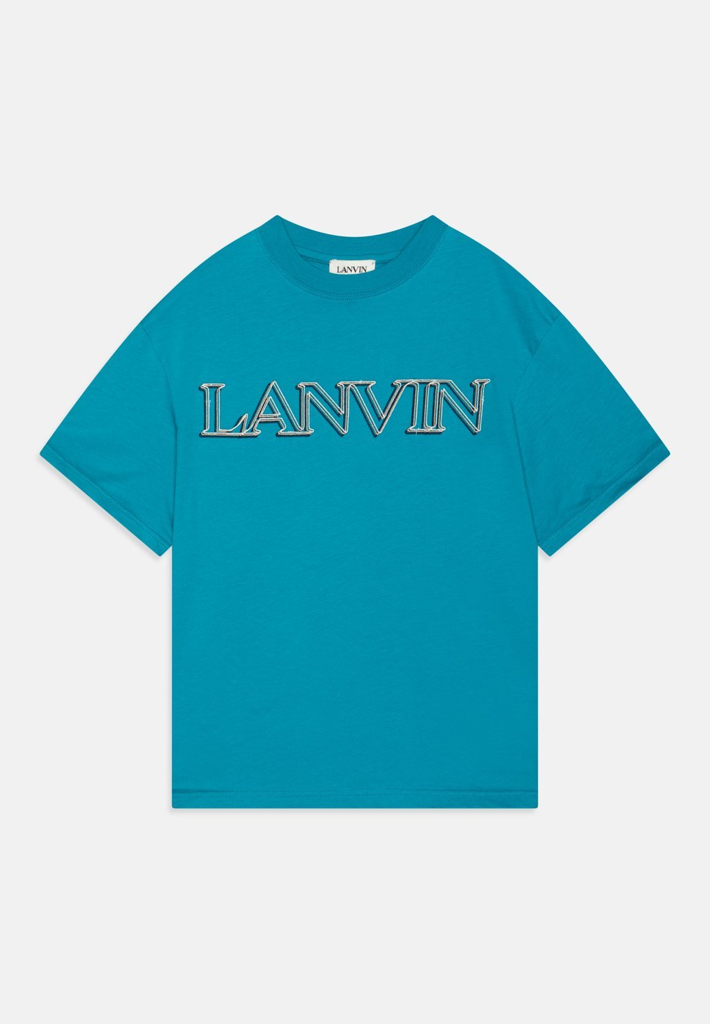 

Футболка с принтом Lanvin, цвет turquoise