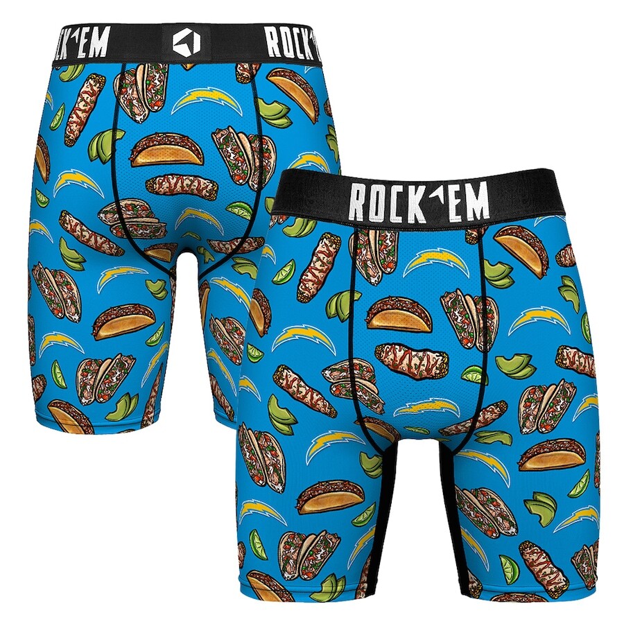 

Боксеры Rock Em Socks Los Angeles Chargers, синий