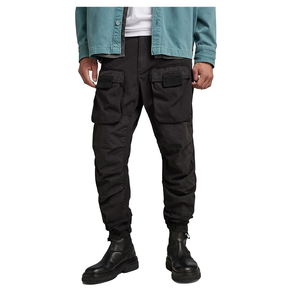 

Брюки G-Star 3D Regular Tapered Cargo, черный