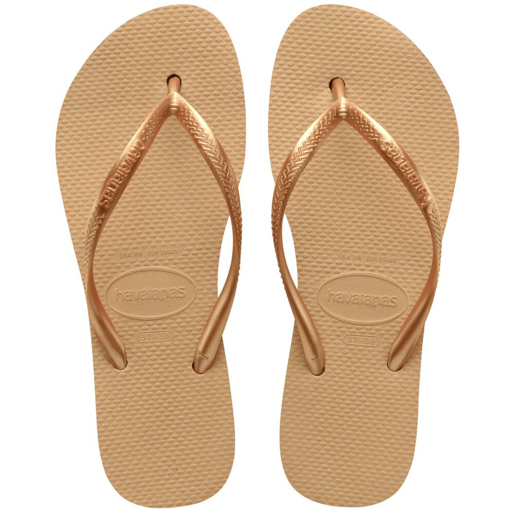 

Шлепанцы Havaianas Slim Flatform, золотой
