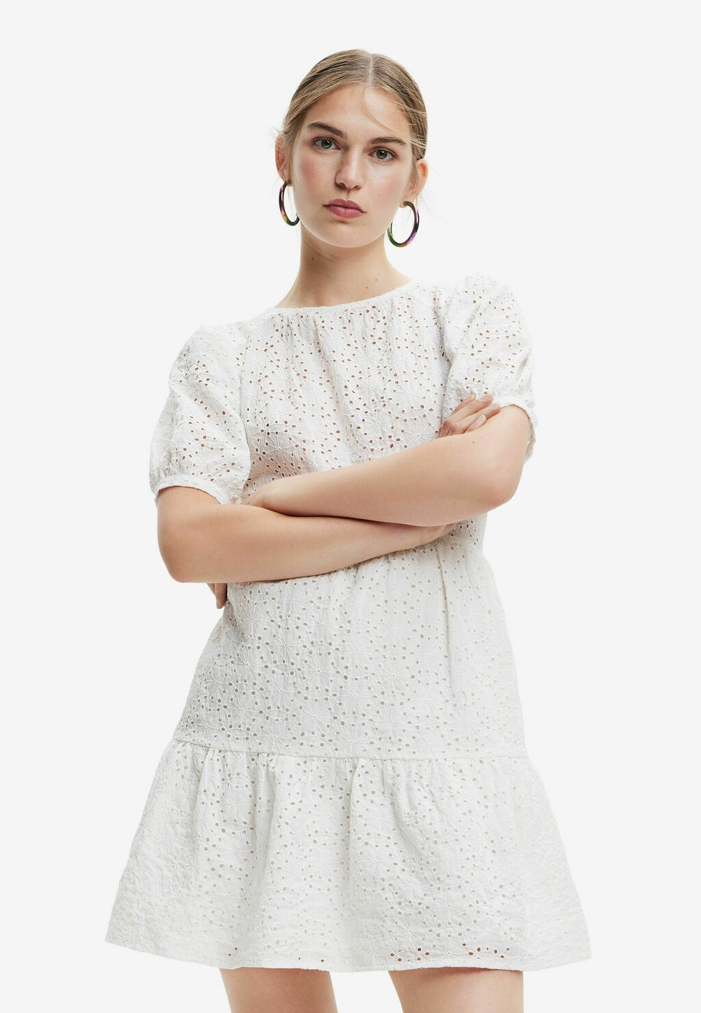 

Летнее платье Desigual, белый