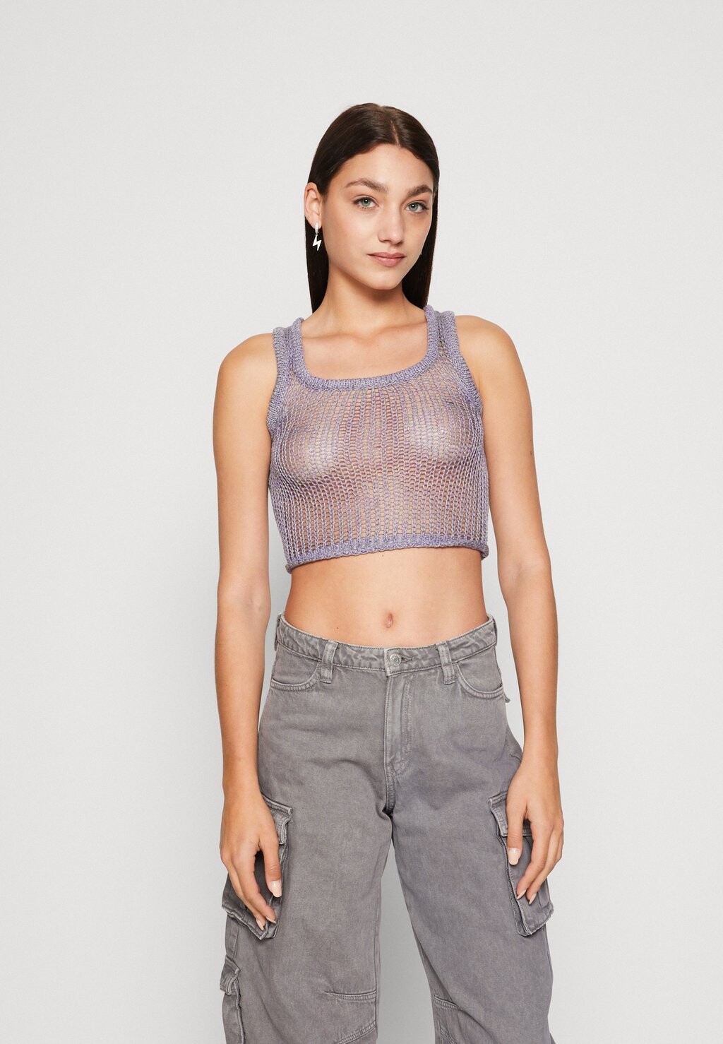 

Топ BDG Urban Outfitters, фиолетовый