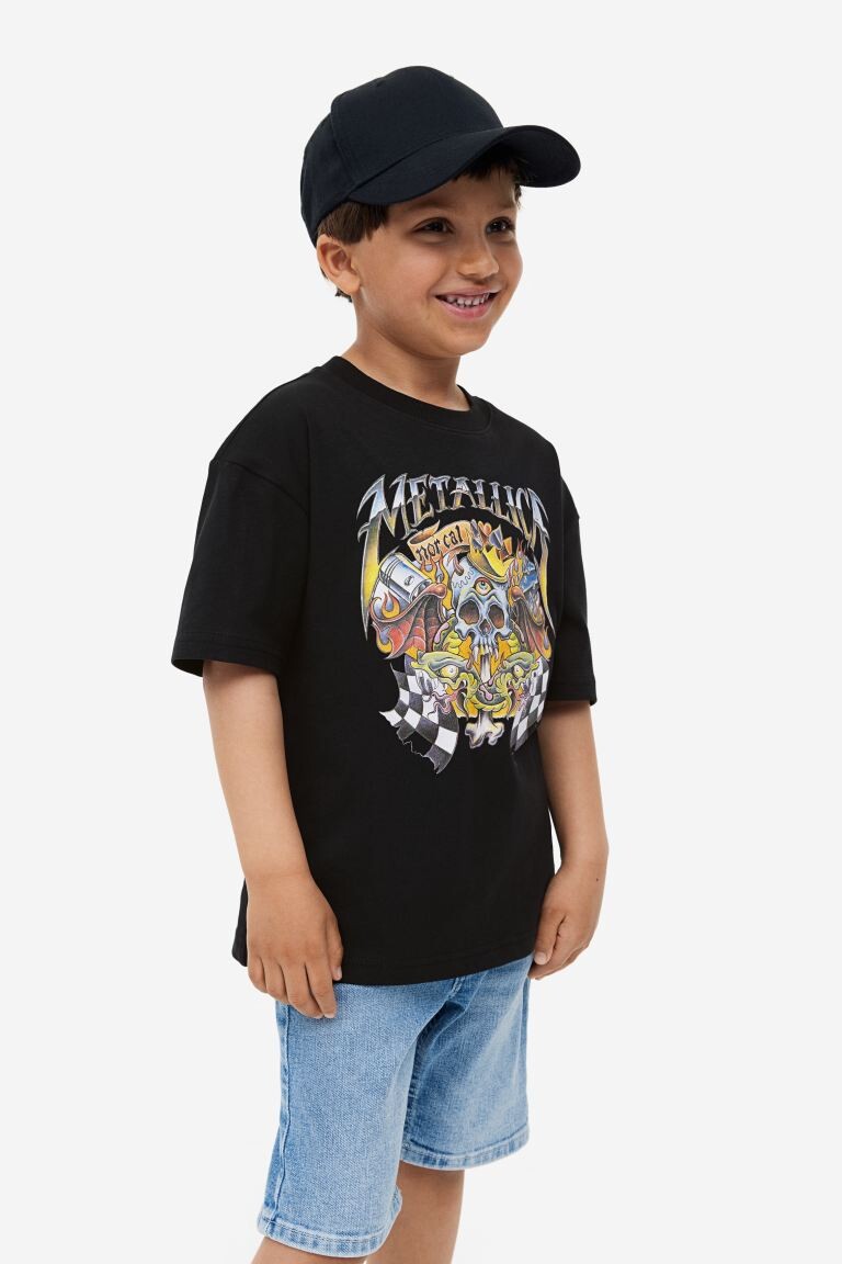 

Футболка с принтом H&M