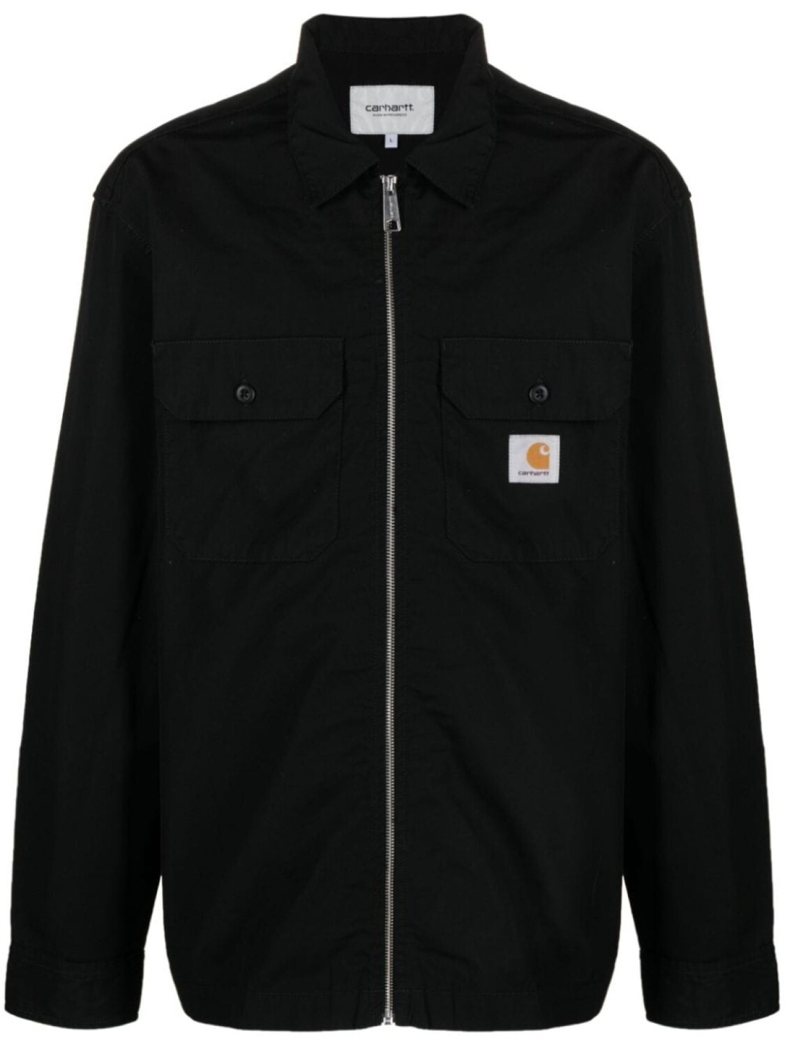 

Carhartt WIP рубашка Craft на молнии, черный