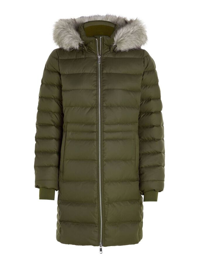 

Пуховик Тайра Tommy Hilfiger, зеленый