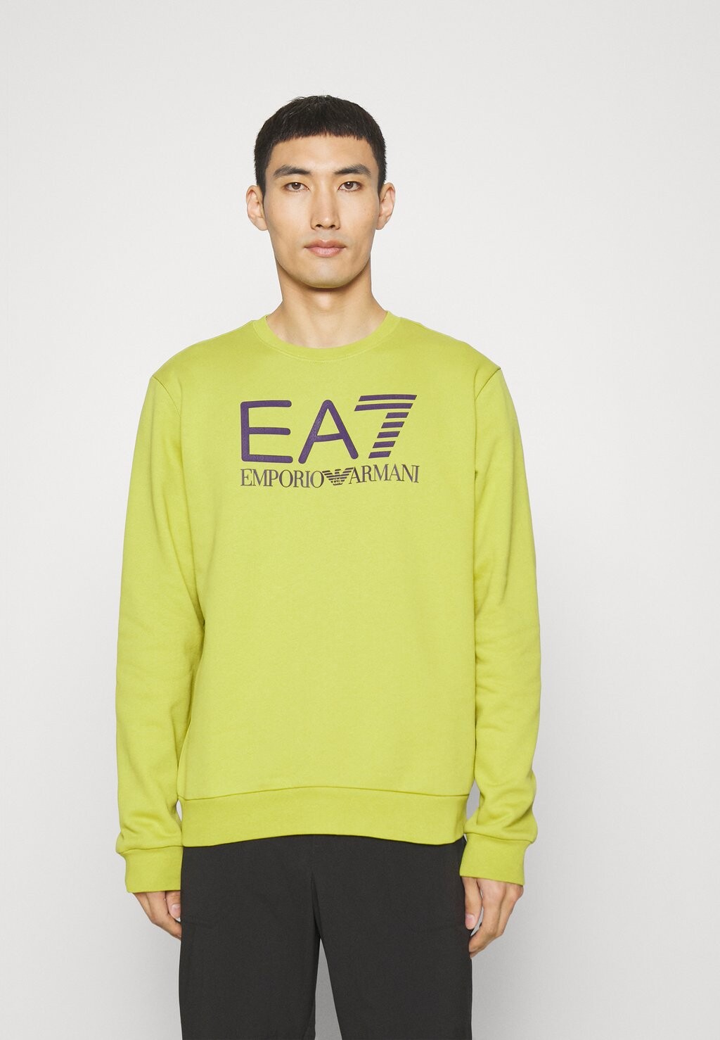 

Свитшот EA7 Emporio Armani, темно-зеленый