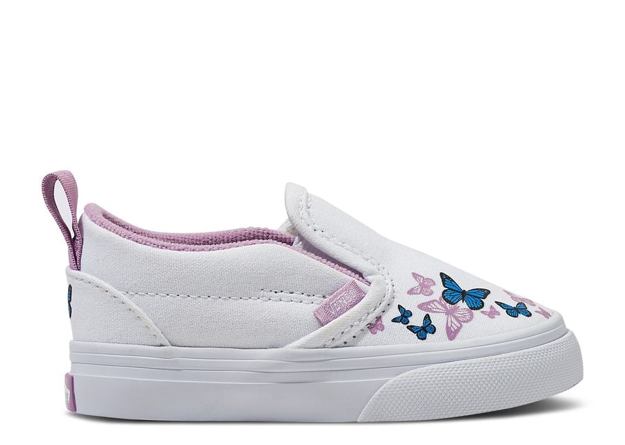 

Кроссовки Vans Slip On V Toddler, цвет Butterfly Kisses