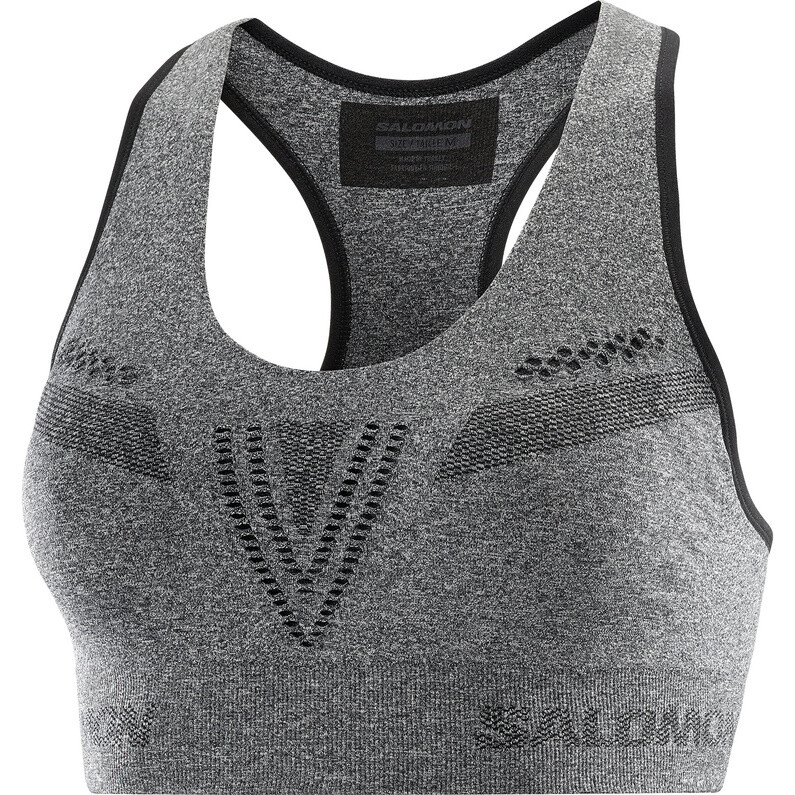 

Женский спортивный бюстгальтер Elevate Move'On Salomon, черный