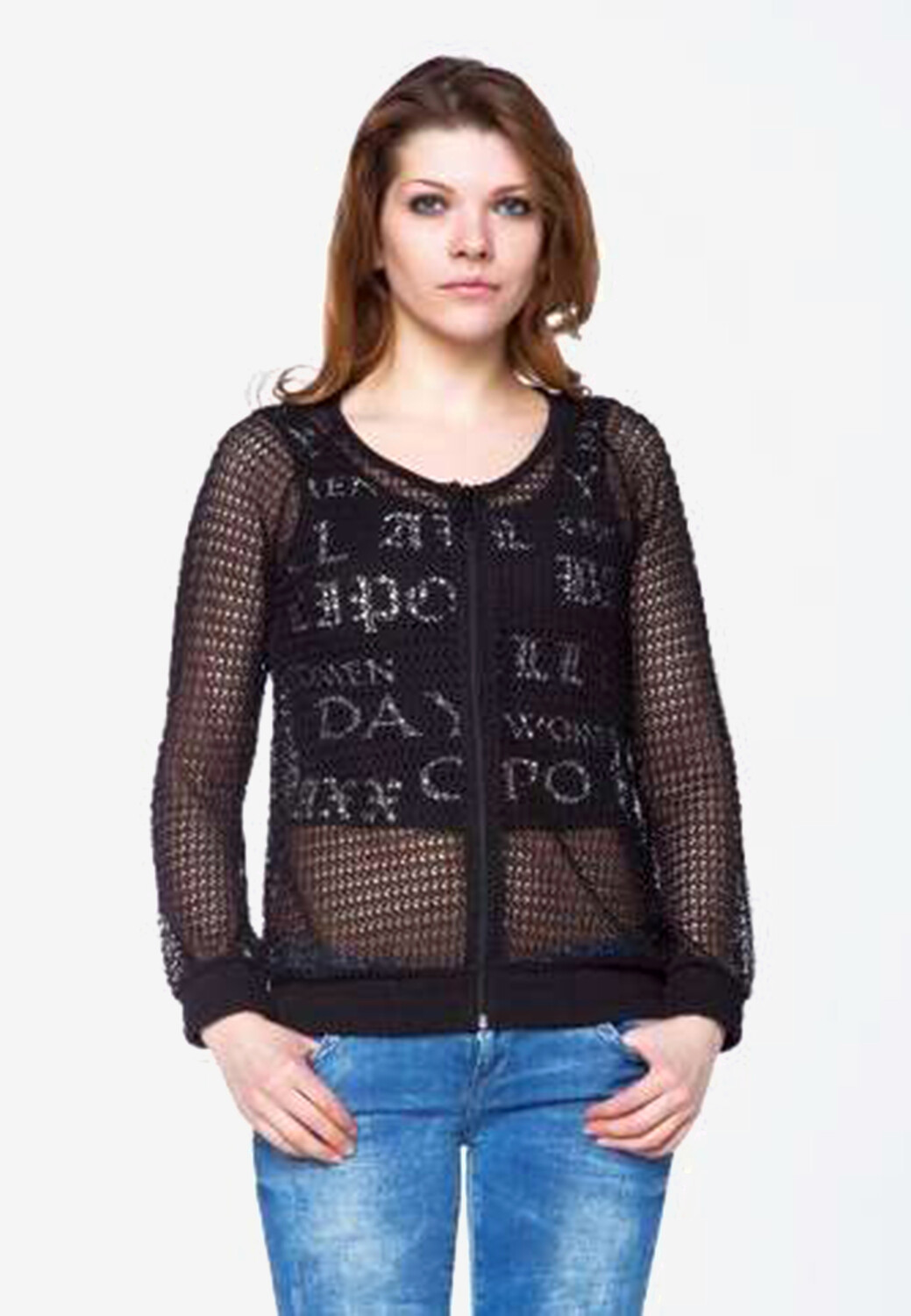 

Толстовка Cipo & Baxx Strickjacke, черный